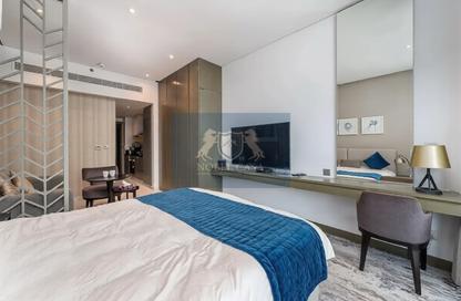Apartment - Studio - 1 Bathroom for rent in Damac Maison Prive B - Damac Maison Prive - Business Bay - Dubai