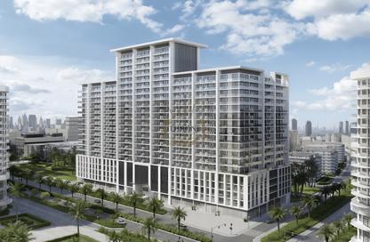 Apartment - 1 - 2 for sale in Binghatti Amberhall - District 13 - Jumeirah Village Circle - Dubai