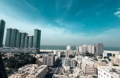 Apartment - 3 Bedrooms - 4 Bathrooms for rent in Ajman Corniche Residences - Ajman Corniche Road - Ajman