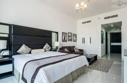 Apartment - Studio - 1 Bathroom for rent in Giovanni Boutique Suites - Dubai Sports City - Dubai