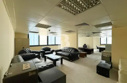 Office Space - Studio - 1 Bathroom for rent in Al Neem Tower - Khalifa Street - Abu Dhabi