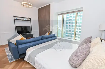 Apartment - Studio - 1 Bathroom for rent in Icon Tower 1 - JLT Cluster M - Jumeirah Lake Towers - Dubai