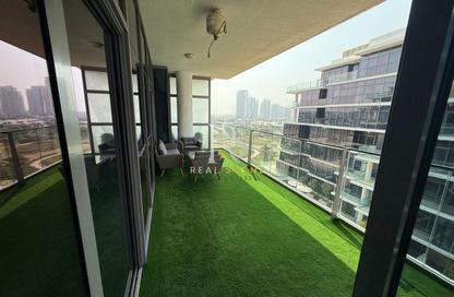 Apartment - 2 - 3 for rent in Golf Veduta A - Golf Veduta - Golf Town - Damac Hills - Dubai