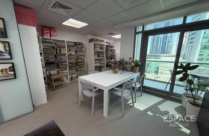 Office Space - Studio - 1 Bathroom for rent in Indigo Tower - JLT Cluster D - Jumeirah Lake Towers - Dubai