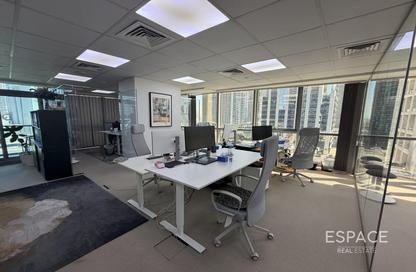 Office Space - Studio - 1 Bathroom for rent in Indigo Tower - JLT Cluster D - Jumeirah Lake Towers - Dubai