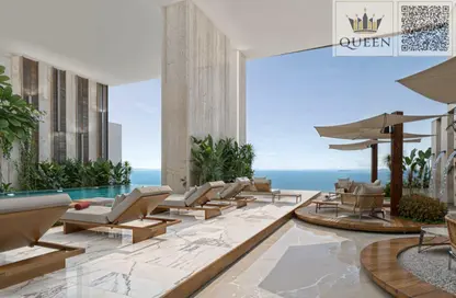 Apartment - 1 Bathroom for sale in Al Watan Tower - Ajman Corniche Road - Ajman Apartment - 1 Bathroom for sale in Al Watan Tower - Ajman Corniche Road - Ajman