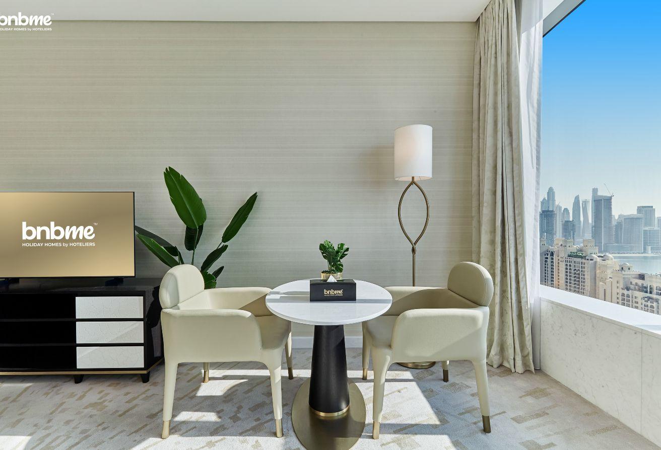 Palm Tower Studio | Furnished | Panoramic Sea View photo 10