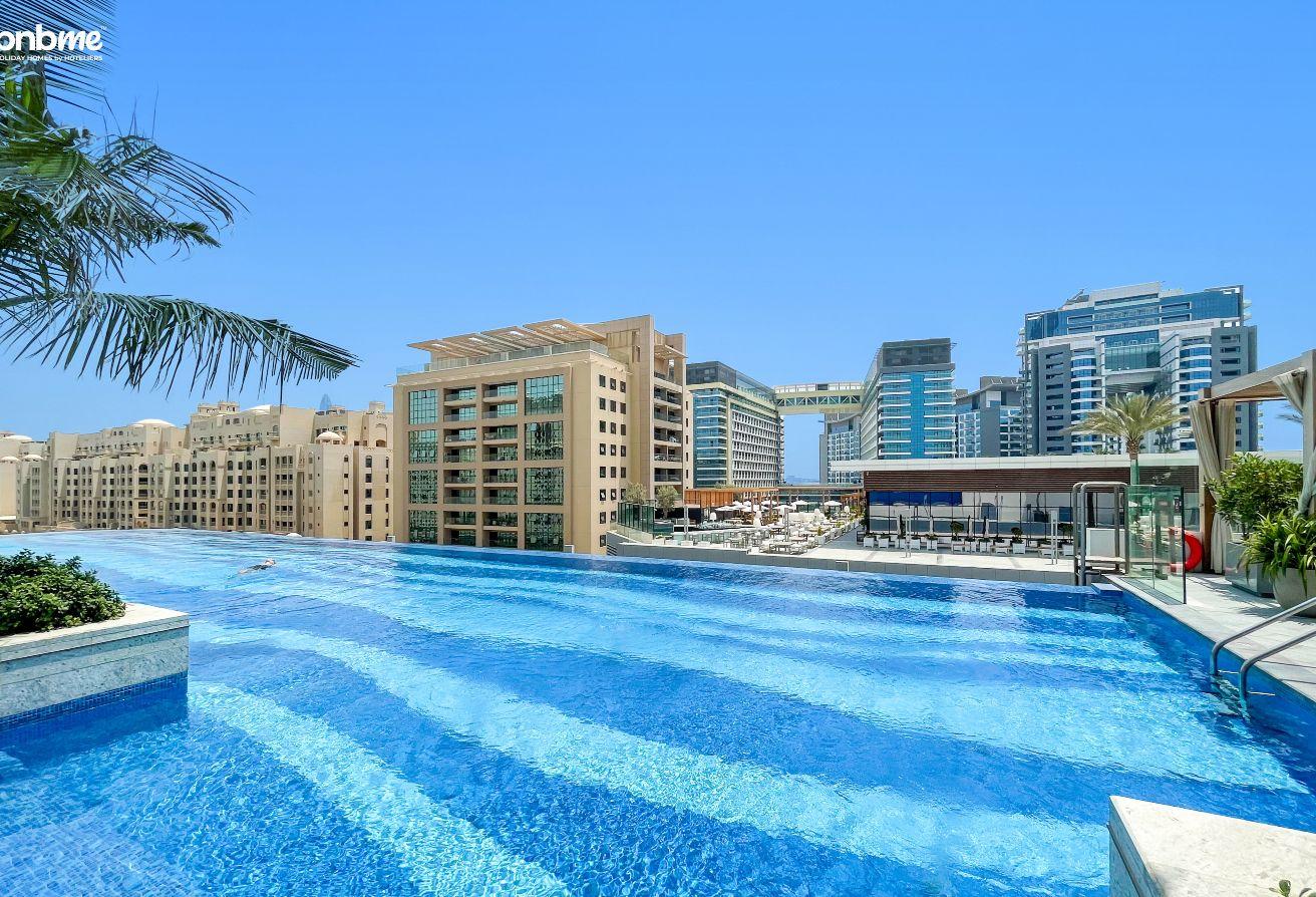 Palm Tower Studio | Furnished | Panoramic Sea View photo 12
