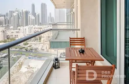 شقة - غرفة نوم - 2 حمامات للايجار في B برج فيوز - برج فيوز - وسط مدينة دبي - دبي شقة - غرفة نوم - 2 حمامات للايجار في B برج فيوز - برج فيوز - وسط مدينة دبي - دبي