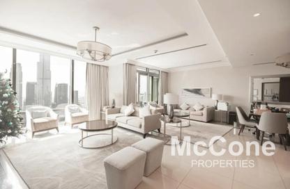 Apartment - 3 Bedrooms - 4 Bathrooms for rent in The Address Residence Fountain Views 1 - The Address Residence Fountain Views - Downtown Dubai - Dubai Apartment - 3 Bedrooms - 4 Bathrooms for rent in The Address Residence Fountain Views 1 - The Address Residence Fountain Views - Downtown Dubai - Dubai