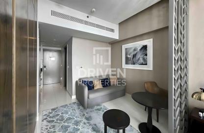 Apartment - Studio - 1 Bathroom for rent in Damac Maison Prive A - Damac Maison Prive - Business Bay - Dubai