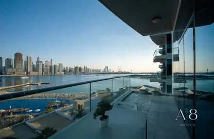 Apartment - 1 Bedroom - 2 Bathrooms for rent in Oceana Pacific - Oceana - Palm Jumeirah - Dubai