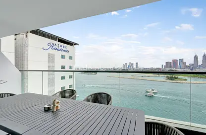 Apartment - 1 Bedroom - 2 Bathrooms for rent in Azure Residences - Palm Jumeirah - Dubai