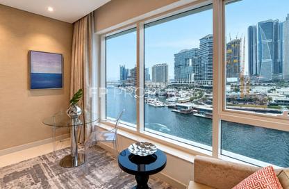 Apartment - Studio - 1 for rent in Waters Edge - Business Bay - Dubai