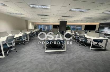 Office Space - Studio - 2 for rent in The Binary Tower - Business Bay - Dubai