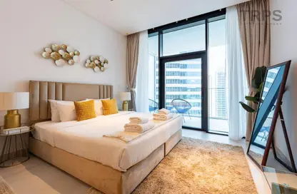 Apartment - Studio - 1 Bathroom for rent in Marquise Square Tower - Business Bay - Dubai