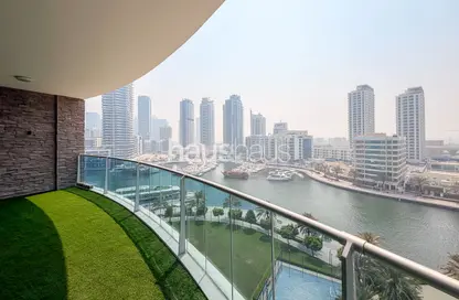 Apartment - 2 Bedrooms - 4 Bathrooms for rent in The Jewel Tower A - The Jewels - Dubai Marina - Dubai