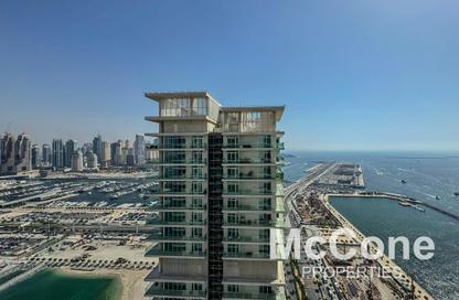 Apartment - 1 Bedroom - 1 Bathroom for rent in Marina Vista Tower 1 - Marina Vista - Emaar Beachfront - Dubai Harbour - Dubai