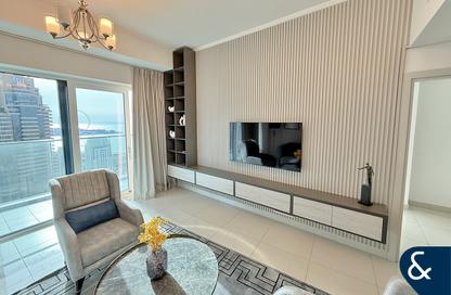 Apartment - 2 - 3 for rent in Damac Heights - Dubai Marina - Dubai