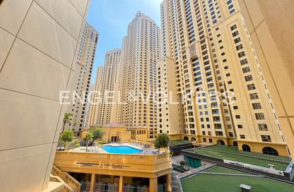 Apartment - 1 - 2 for rent in Rimal 3 - Rimal - Jumeirah Beach Residence - Dubai