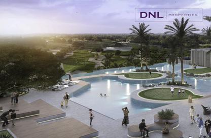Apartment - 1 Bedroom - 1 Bathroom for sale in Golf Greens 1 Tower A - Golf Greens 1 - Golf Greens - Damac Hills - Dubai