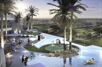 Apartment - 1 Bedroom - 1 Bathroom for sale in Golf Greens 1 Tower A - Golf Greens 1 - Golf Greens - Damac Hills - Dubai