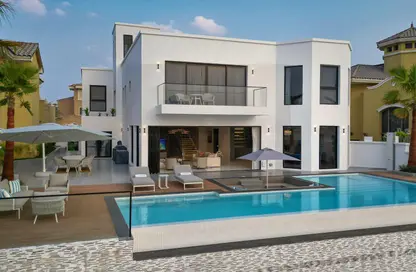 Villa - 6 Bedrooms - 7 Bathrooms for rent in Garden Homes Frond E - Garden Homes - Palm Jumeirah - Dubai