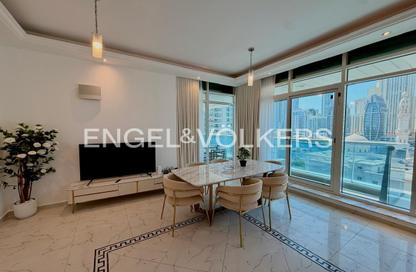 Apartment - 2 Bedrooms - 3 Bathrooms for rent in Opal Tower Marina - Dubai Marina - Dubai