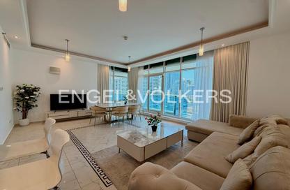 Apartment - 2 Bedrooms - 3 Bathrooms for rent in Opal Tower Marina - Dubai Marina - Dubai