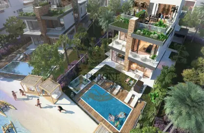 Townhouse - 4 Bedrooms - 3 Bathrooms for sale in Costa Brava 1 - Costa Brava at DAMAC Lagoons - Damac Lagoons - Dubai
