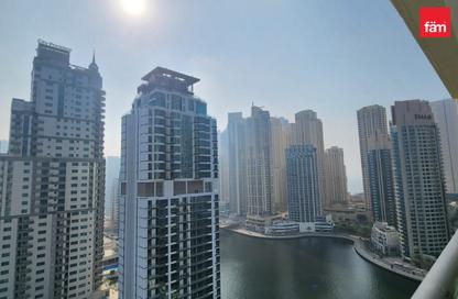 Apartment - 2 - 2 for rent in Time Place Tower - Dubai Marina - Dubai