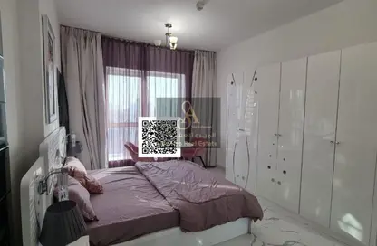 Apartment - 1 Bedroom - 2 Bathrooms for rent in Oasis Tower - Al Rashidiya 1 - Al Rashidiya - Ajman