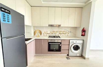 Apartment - Studio - 1 for rent in Azizi Riviera Beachfront Tower B - Azizi Riviera Beachfront - Azizi Riviera - Meydan One - Meydan - Dubai