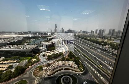 Office Space - Studio - 1 Bathroom for rent in Arenco Tower - Dubai Media City - Dubai