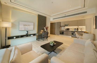 Apartment - 1 Bedroom - 1 Bathroom for rent in Mileo the Palm - Palm Jumeirah - Dubai