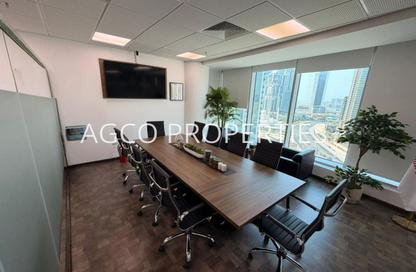 Office Space - Studio - 1 Bathroom for rent in The Prime Tower - Business Bay - Dubai