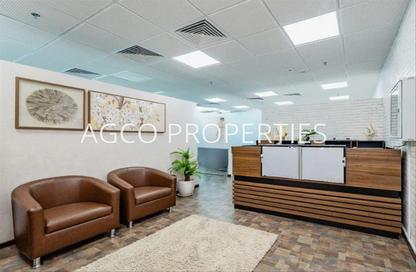 Office Space - Studio - 1 Bathroom for rent in The Prime Tower - Business Bay - Dubai