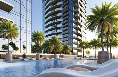 شقة - غرفة نوم - 2 حمامات للبيع في ريد سكوار تاور - مثلث قرية جميرا - دبي