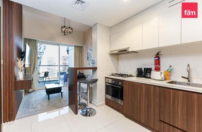Apartment - 1 Bedroom - 1 Bathroom for rent in Vera Residences - Business Bay - Dubai