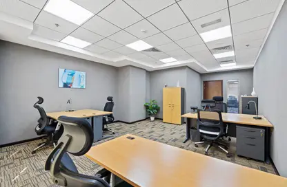 Business Centre - Studio - 6 Bathrooms for rent in Clover Bay Tower - Business Bay - Dubai