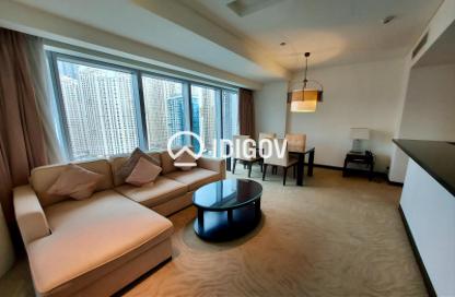 Apartment - 2 Bedrooms - 3 Bathrooms for rent in Dubai Marina Mall Hotel - Dubai Marina - Dubai