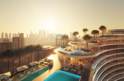 Apartment - 2 Bedrooms - 3 Bathrooms for sale in Binghatti Aquarise - Business Bay - Dubai