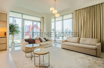 Apartment - 3 Bedrooms - 4 Bathrooms for rent in Marina Vista Tower 1 - Marina Vista - EMAAR Beachfront - Dubai Harbour - Dubai