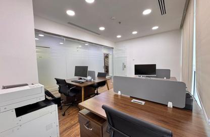 Office Space - Studio - 2 Bathrooms for rent in Hamdan Street - Abu Dhabi