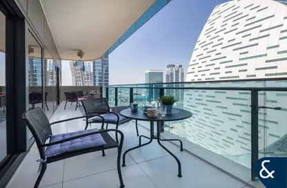 شقة - غرفة نوم - 2 حمامات للايجار في برج ميرانو - الخليج التجاري - دبي