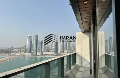 Apartment - 1 Bedroom - 2 Bathrooms for rent in La Plage Tower - Al Mamzar - Sharjah - Sharjah
