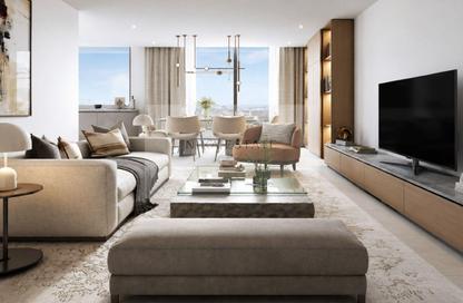 Apartment - 1 - 1 for sale in 340 Riverside Crescent - Sobha Hartland II - Bukadra - Dubai
