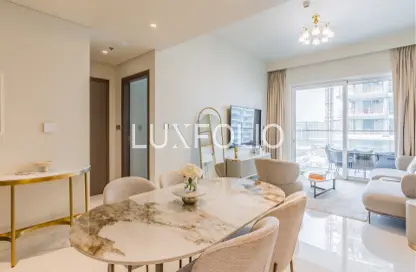 شقة - غرفة نوم - 1 حمام للايجار في جراند بلو تاور 1 - إعمار بيتشفرونت - دبي هاربور - دبي