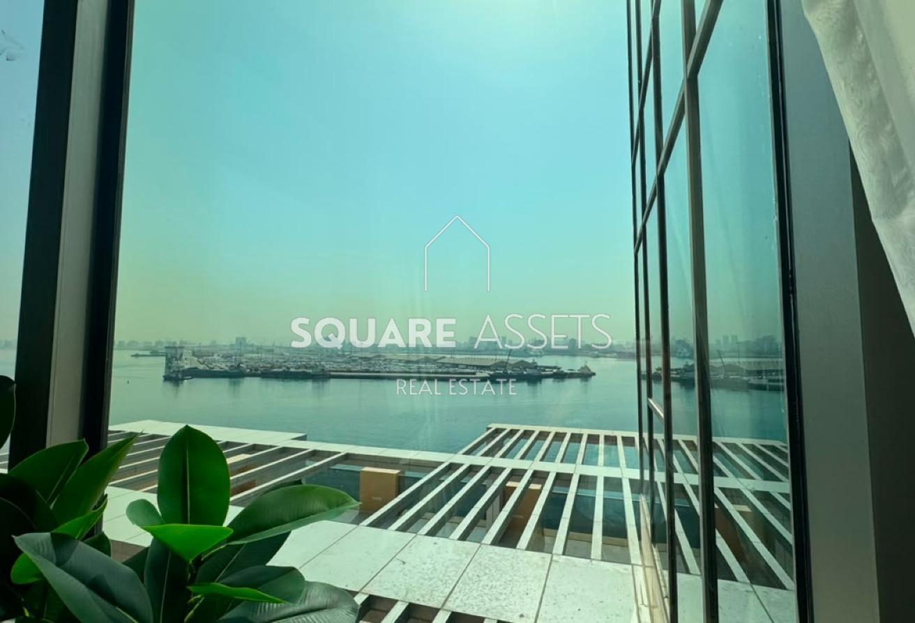 Fully Furnished 1BR | Stunning Port Rashid View photo 9