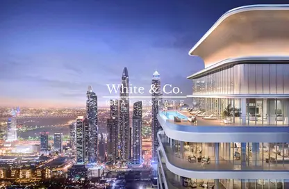 شقة - غرفة نوم - 1 حمام للبيع في برج Seapoint 2 - سي بوينت - إعمار بيتشفرونت - دبي هاربور - دبي